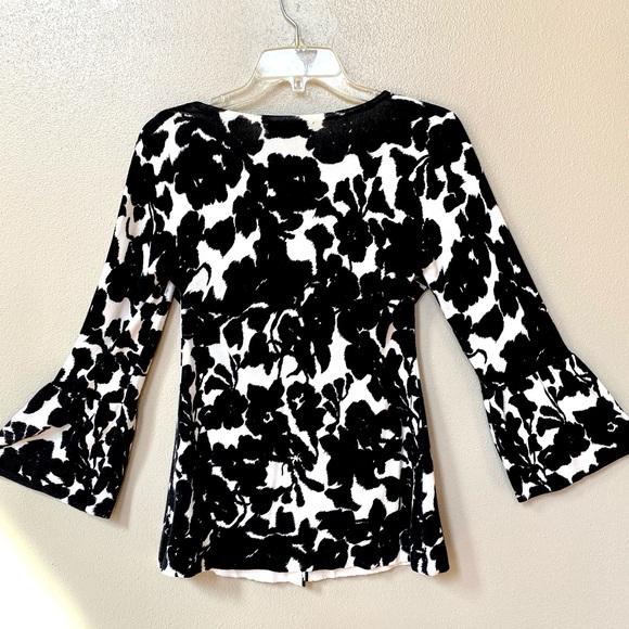 INC International Concepts Black & White Cardigan - Picture 3 of 11
